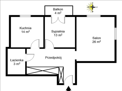 Mieszkanie na sprzedaż, Warszawa, Mokotów, Stary Mokotów, Różana