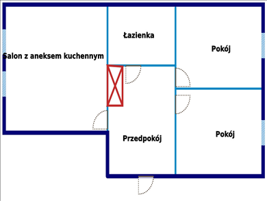 Mieszkanie na sprzedaż, Łódź, Bałuty, Wojska Polskiego